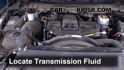Transmission Fluid Level Check Ram 2500 (2011-2018) - 2015 Ram 2500